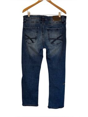 TK Axel Slim Boot Cut Jeans Stretch Denim 5 Pocket Size 34 x 32